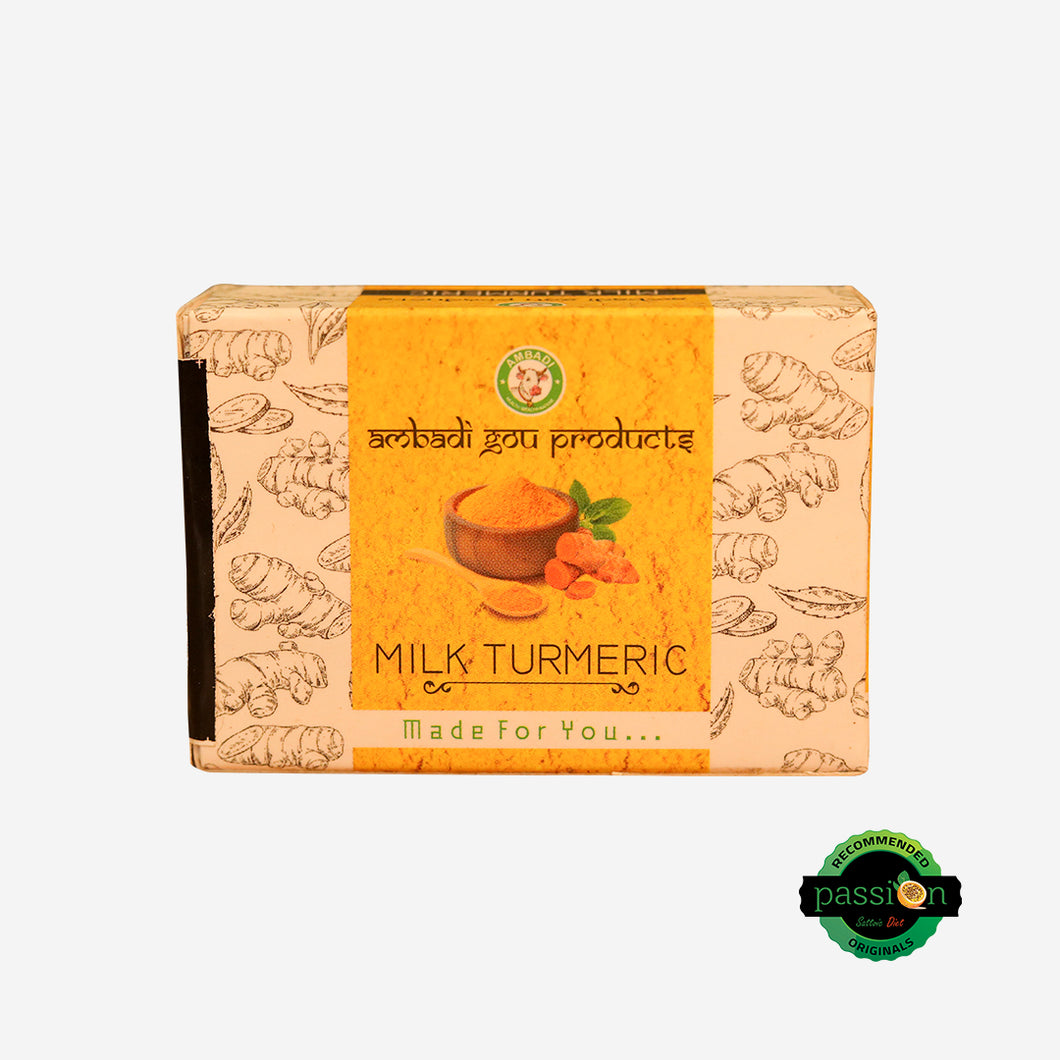 Milk Turmeric Soap (80g)